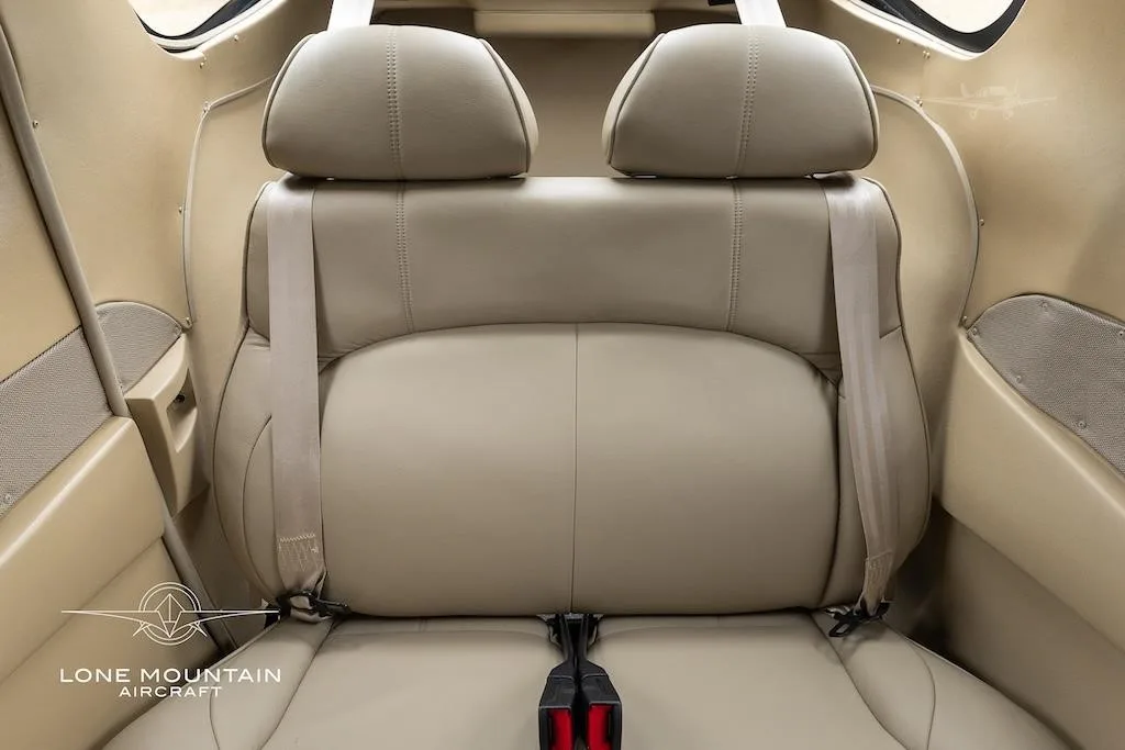 Cabin interior of a 2019 CESSNA TURBO 206H STATIONAIR HD.