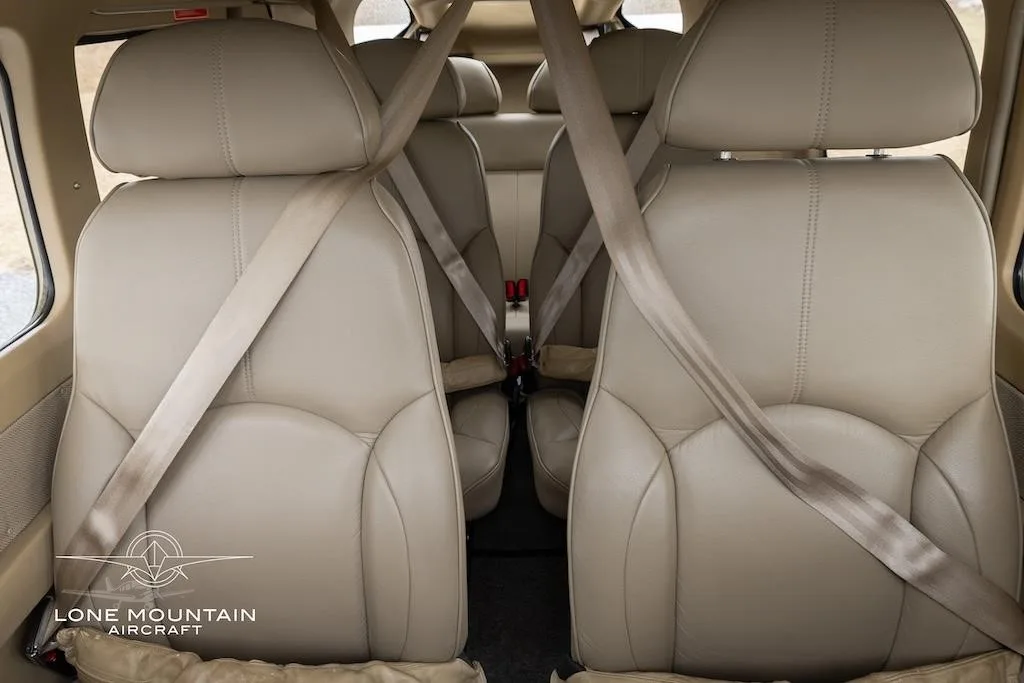 Cabin interior of a 2019 CESSNA TURBO 206H STATIONAIR HD.