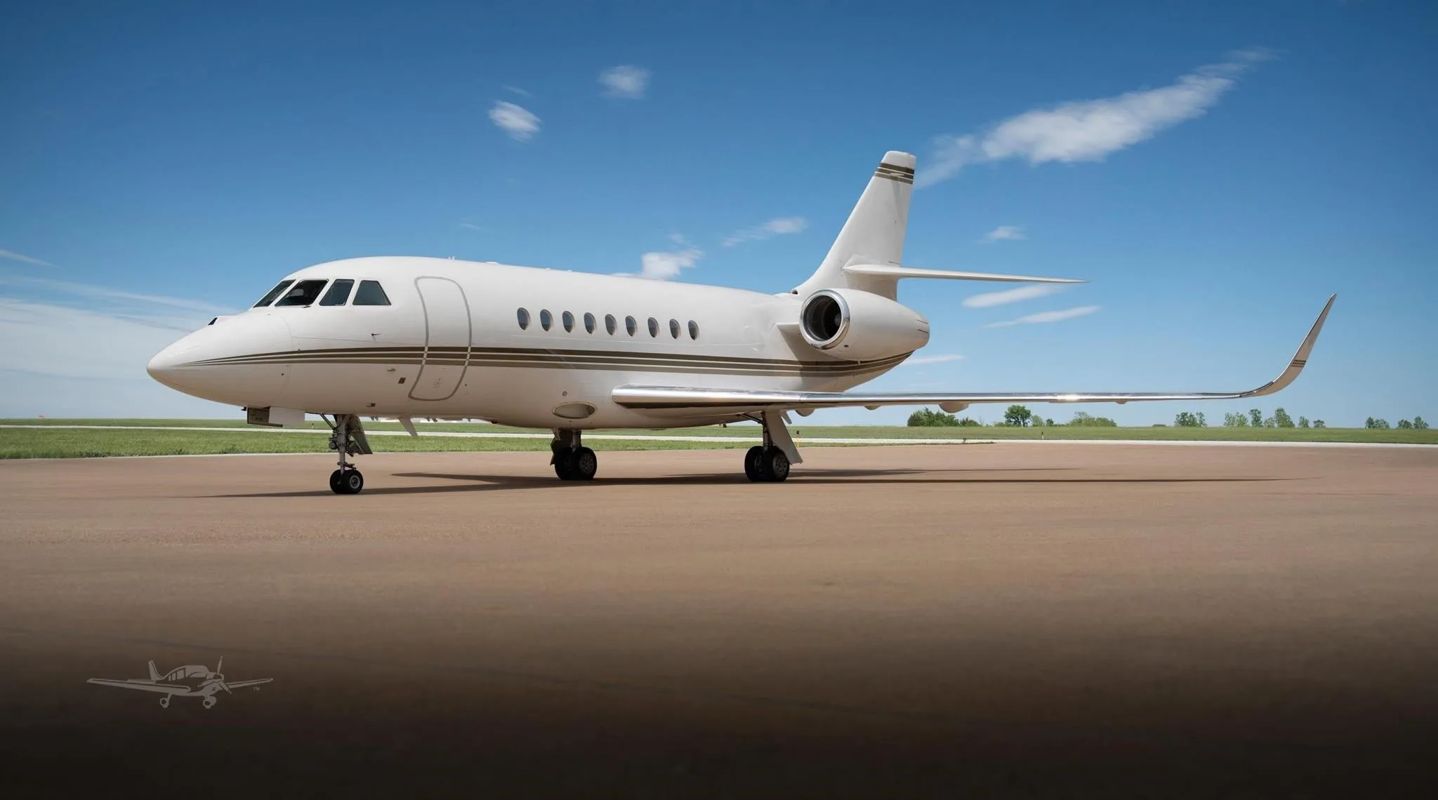 Avionics suite of a 2008 DASSAULT FALCON 2000LX.