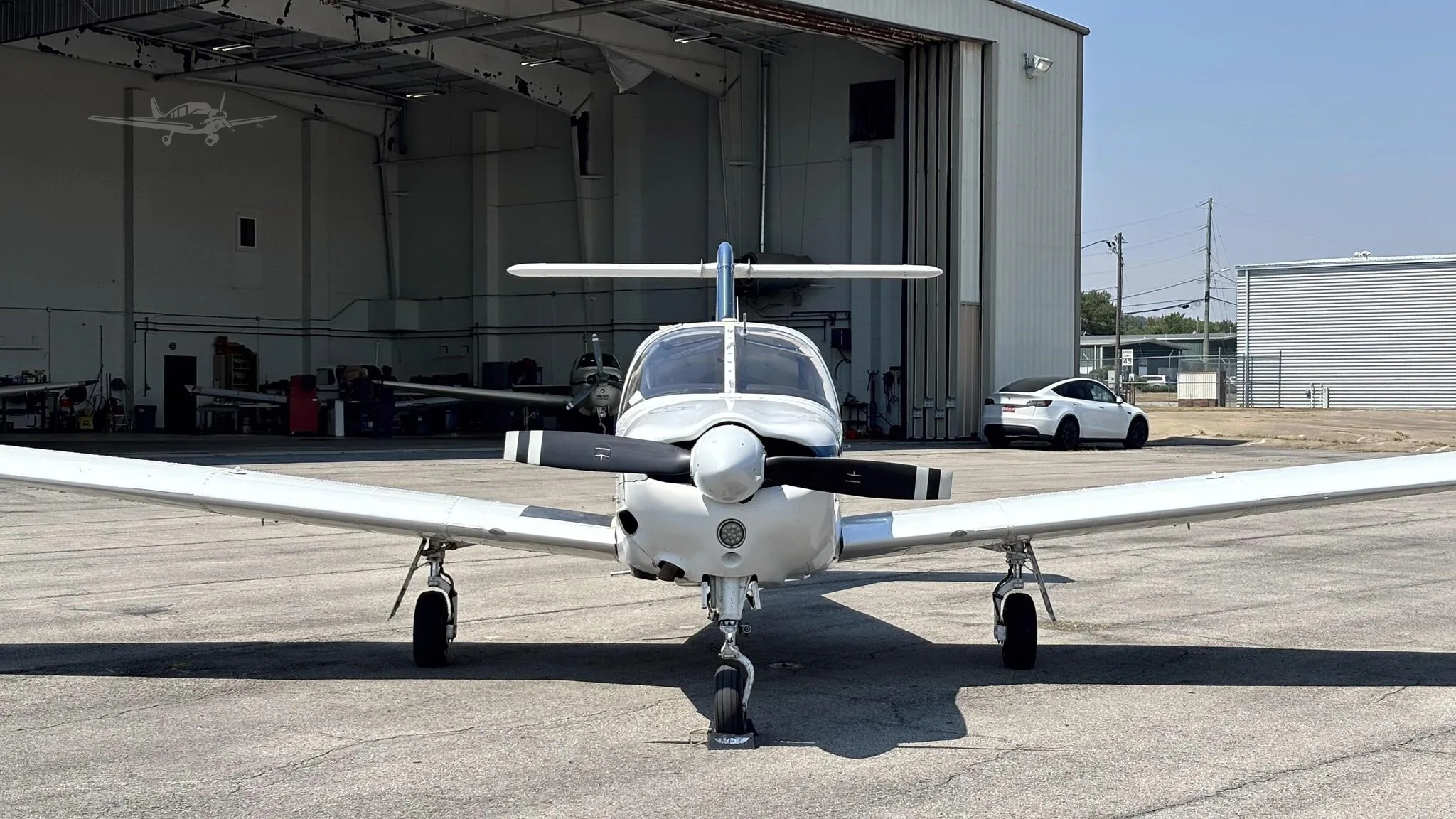 Exterior view of a 1979 PIPER ARROW IV, N2878N.