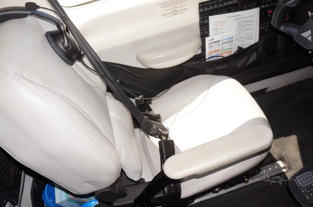 Cabin interior of a 2020 PIPER M350.