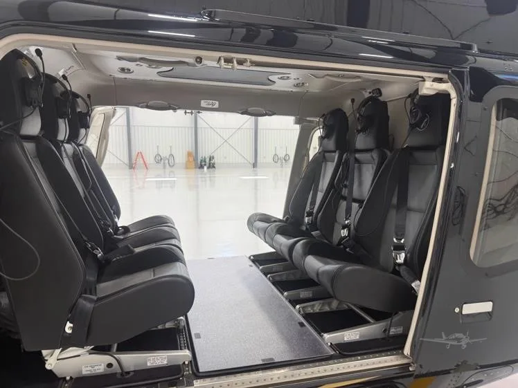 Cockpit and instrument panel of a 2021 BELL 429.