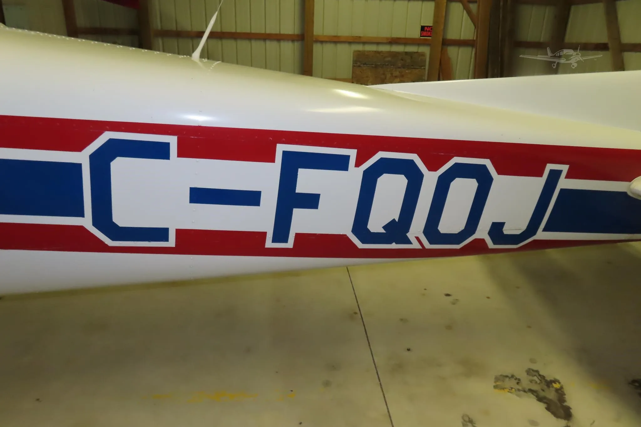 Exterior view of a 1966 CESSNA 172 SKYHAWK, C-GQOJ.