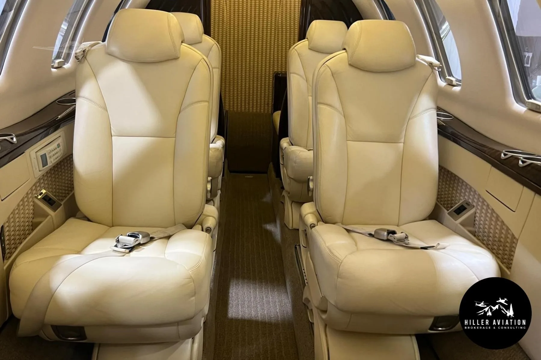 Cabin interior of a 2011 CESSNA CITATION CJ4.
