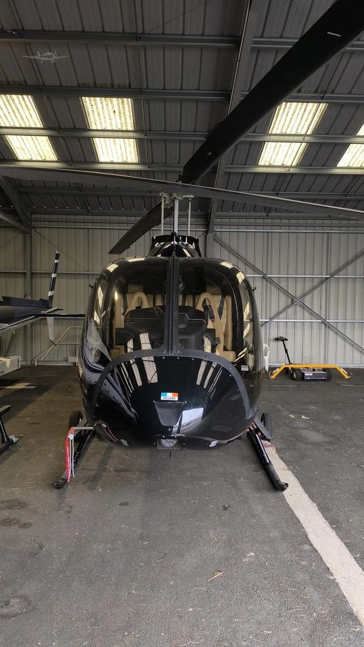 Exterior view of a 2018 BELL 505 JET RANGER X, EI-GHW.