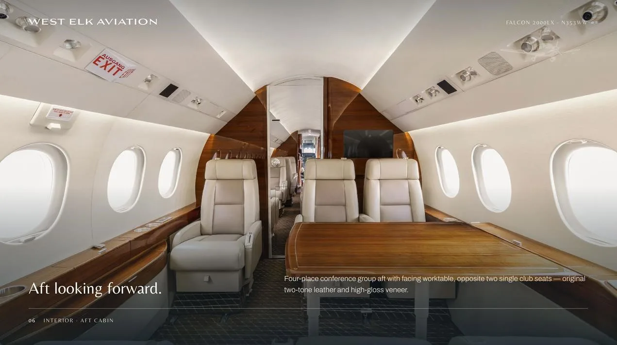 2012 DASSAULT FALCON 2000LX