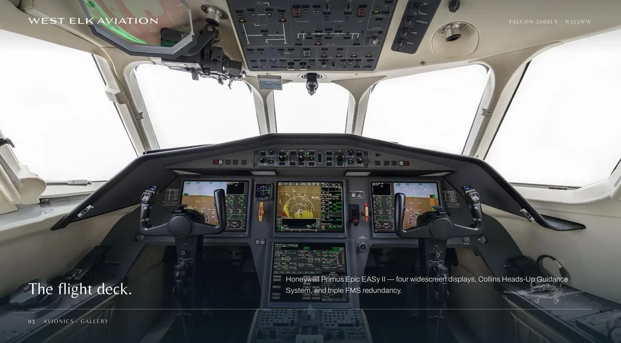 2012 Dassault Falcon 2000LX
