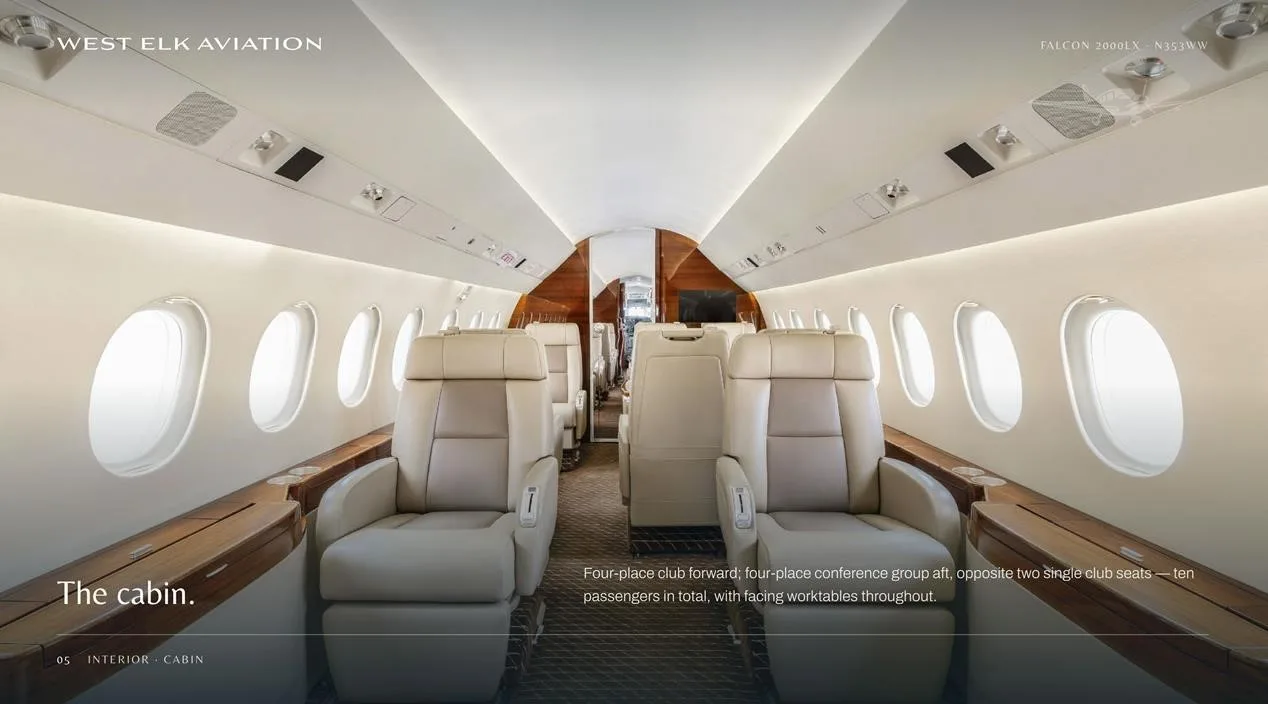 2012 Dassault Falcon 2000LX