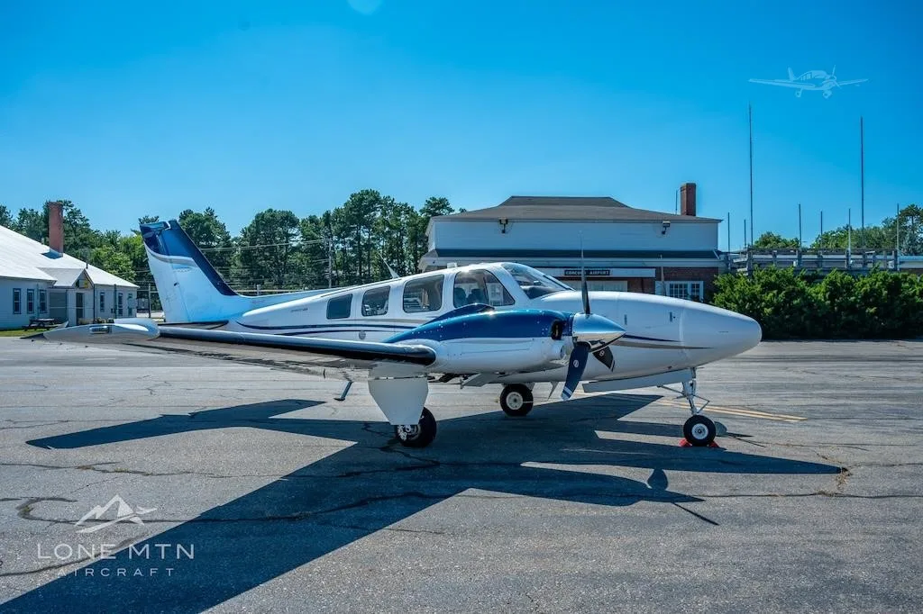 Exterior view of a 2014 BEECHCRAFT G58 BARON, N603ST.