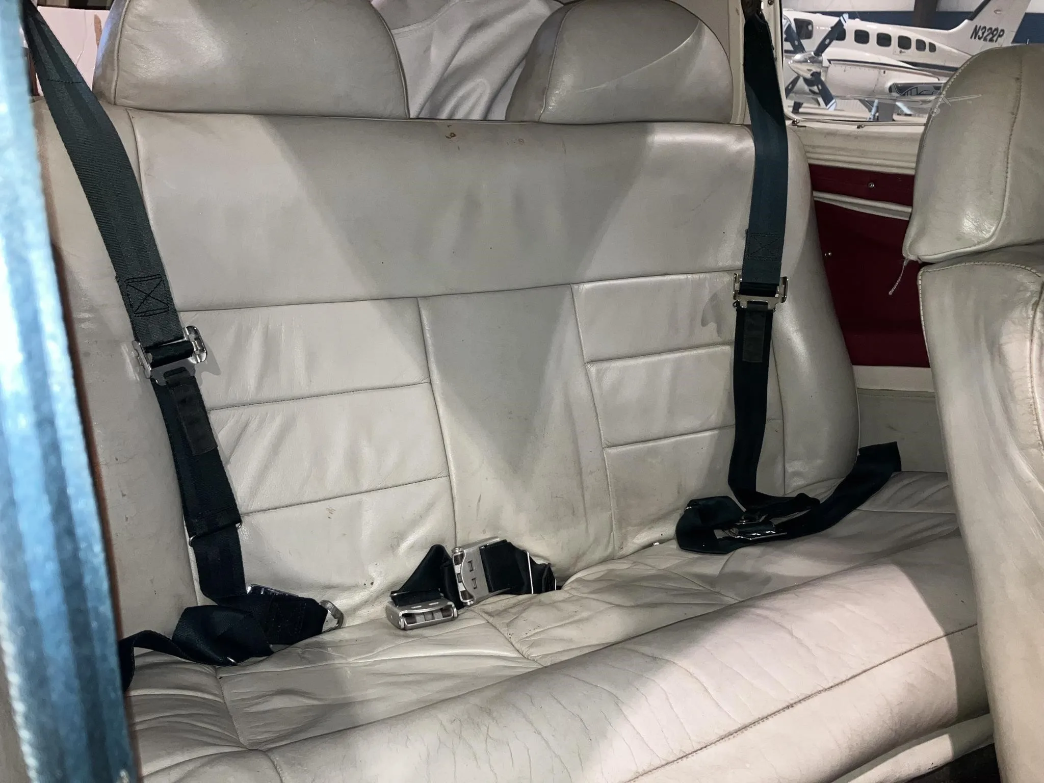 Cabin interior of a 1979 MOONEY M20J 201.