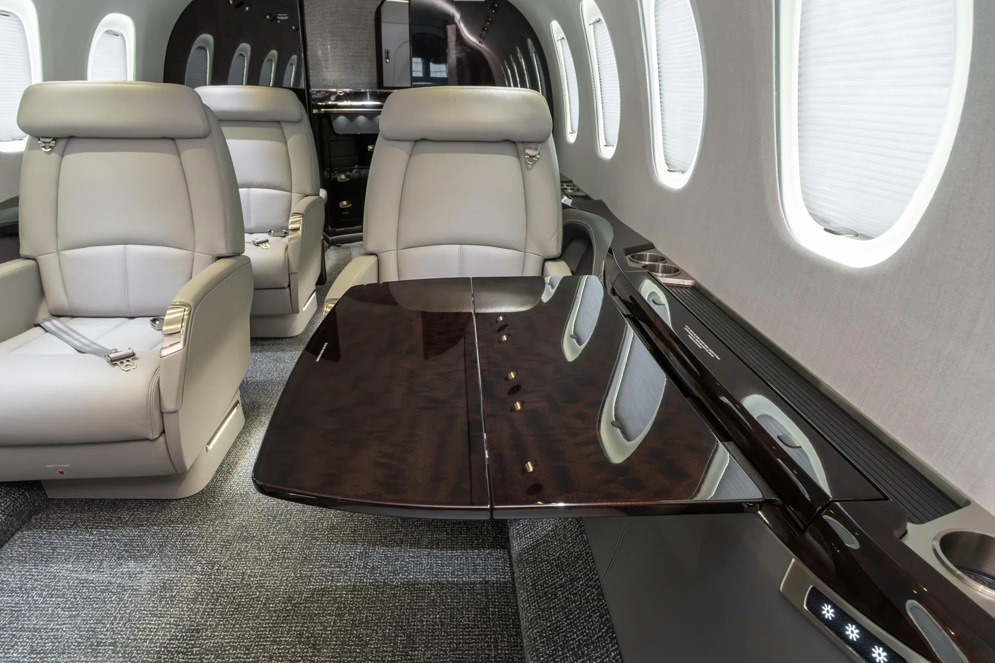 Cabin interior of a 2026 CESSNA CITATION LATITUDE.