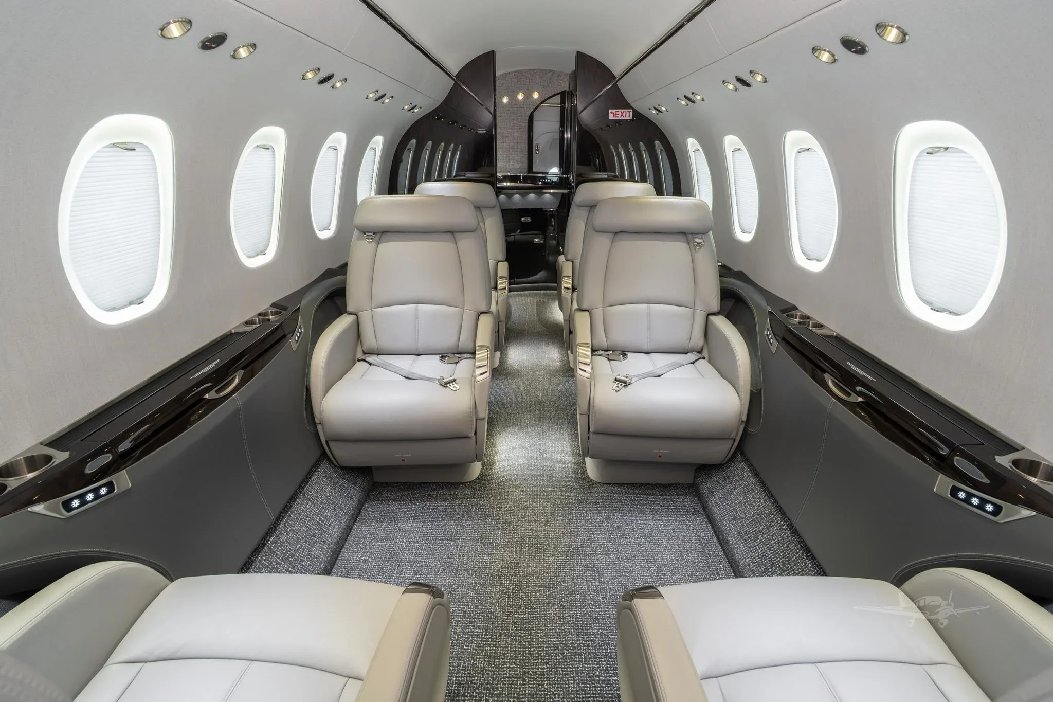 Cabin interior of a 2026 CESSNA CITATION LATITUDE.