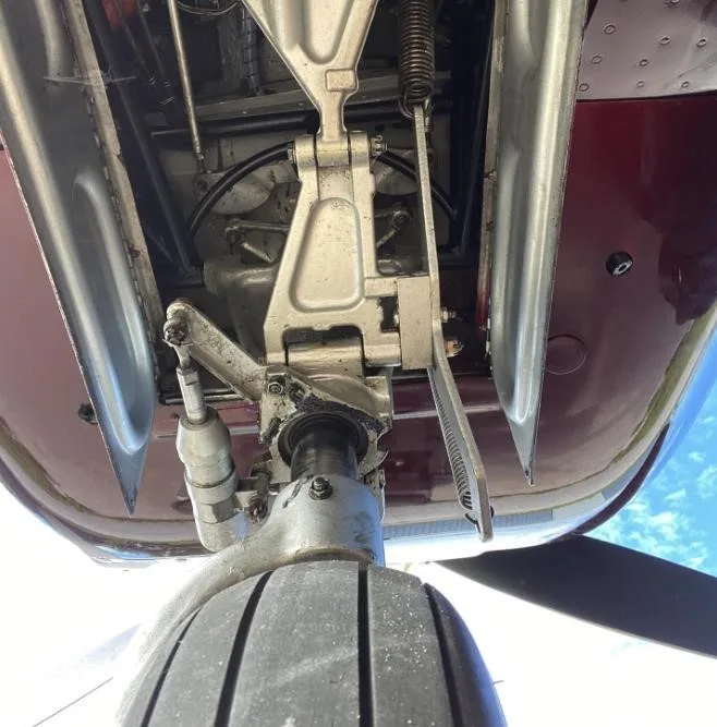 Engine detail of a 1978 PIPER TURBO LANCE II.