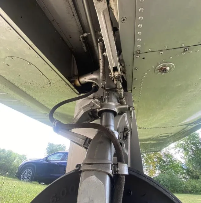 Engine detail of a 1978 PIPER TURBO LANCE II.