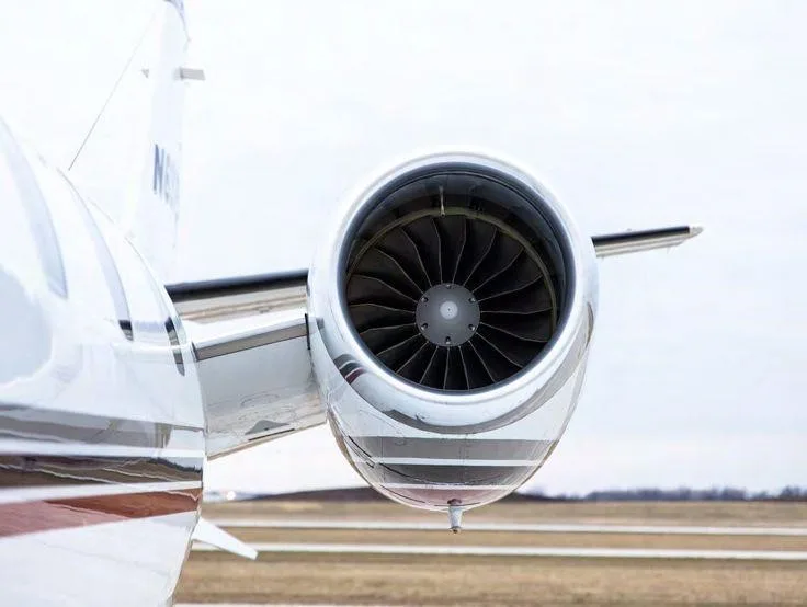Engine detail of a 2001 CESSNA CITATION EXCEL.