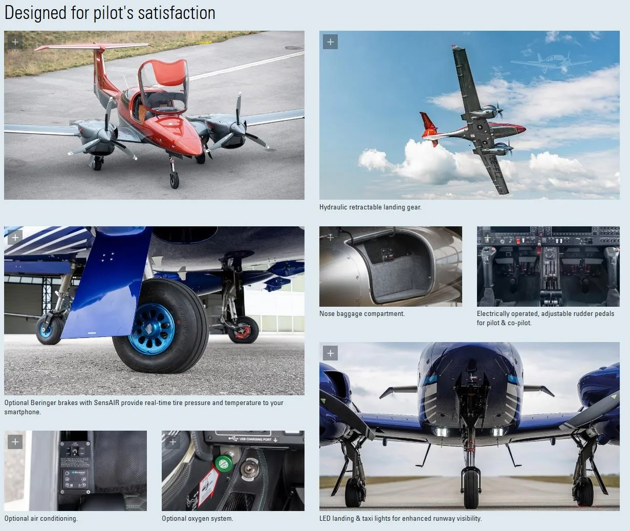 Marketing image of a 2027 DIAMOND DA42 VI.