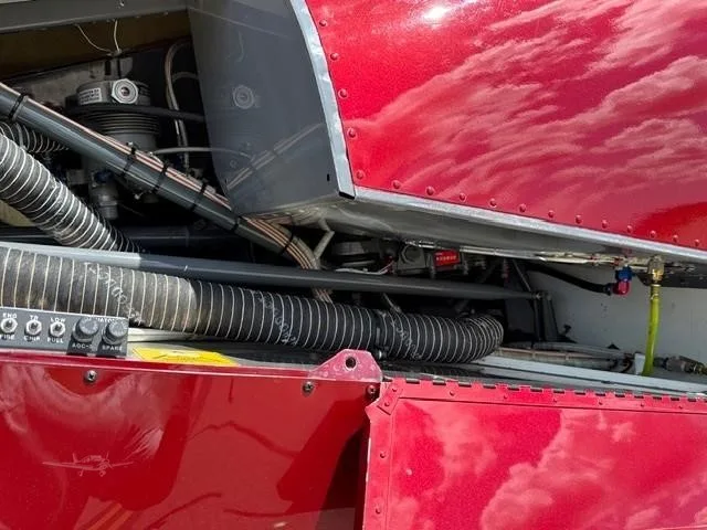 Engine detail of a 2003 ROBINSON R44 RAVEN I.