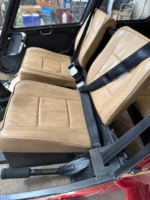 Cabin interior of a 2003 ROBINSON R44 RAVEN I.