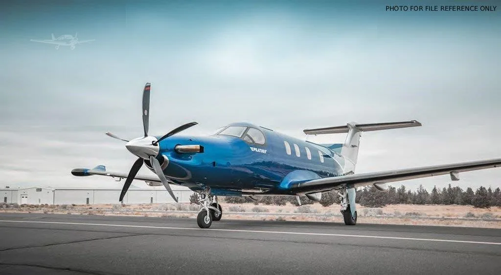 Exterior view of a 2022 PILATUS PC-12 NGX.