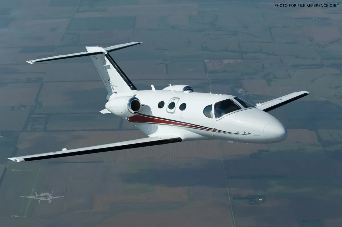Marketing image of a 2010 CESSNA CITATION MUSTANG.