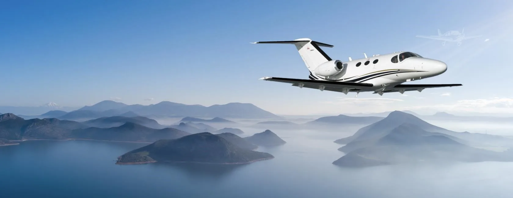 Marketing image of a 2010 CESSNA CITATION MUSTANG.