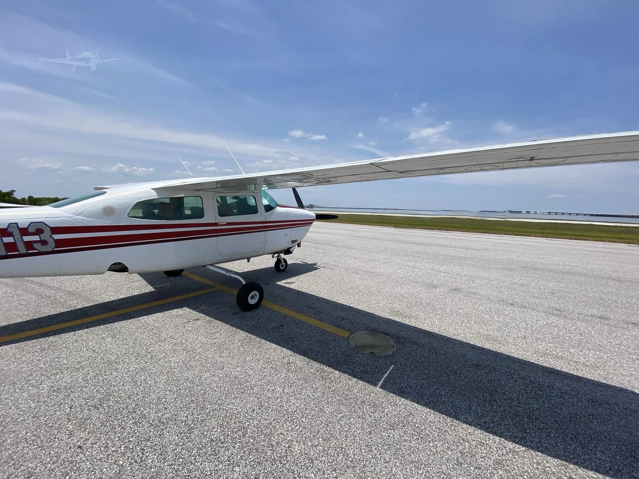 Exterior view of a 1973 CESSNA TURBO 210L, N29113.