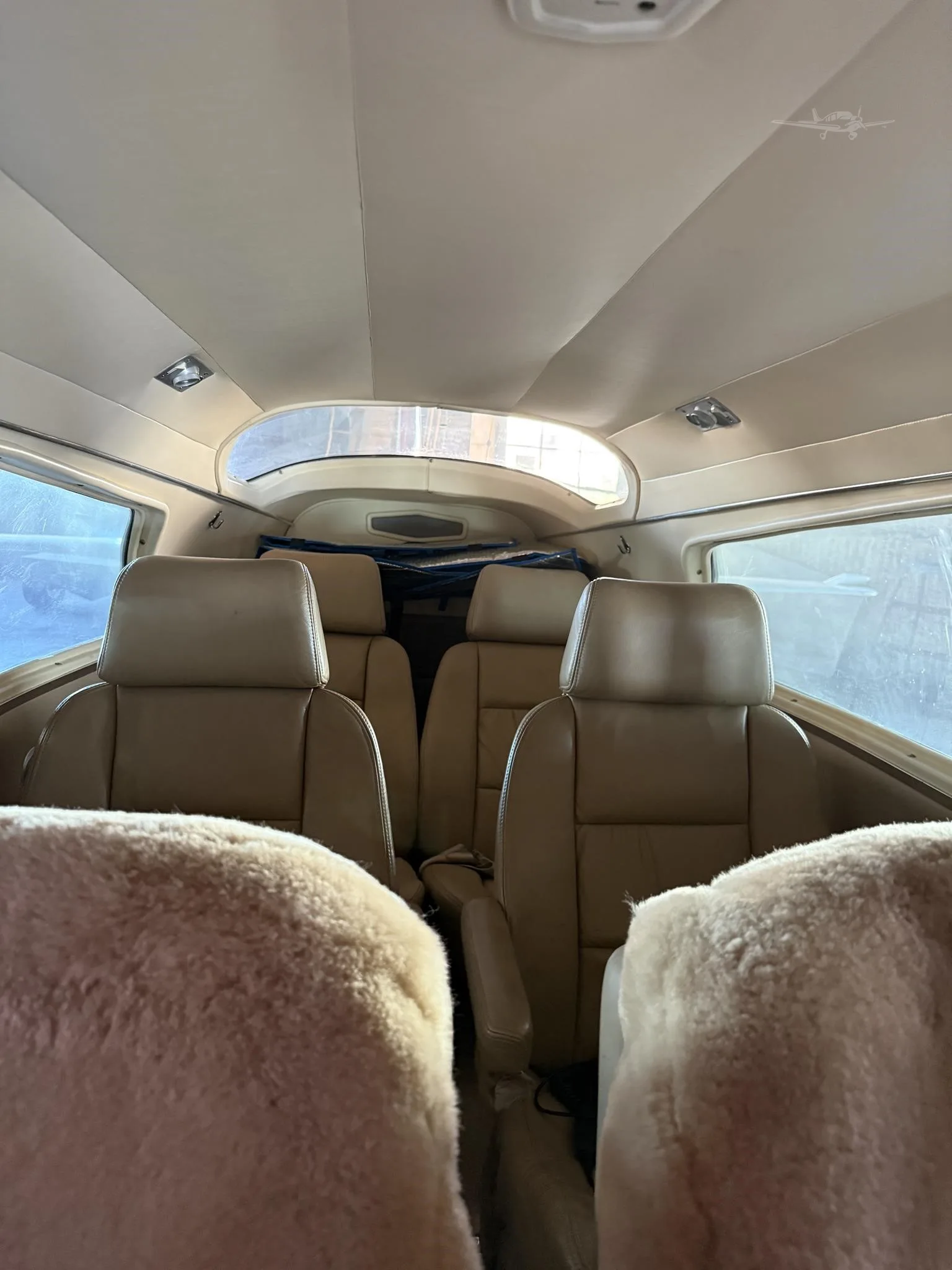 Cabin interior of a 1974 CESSNA 310Q.