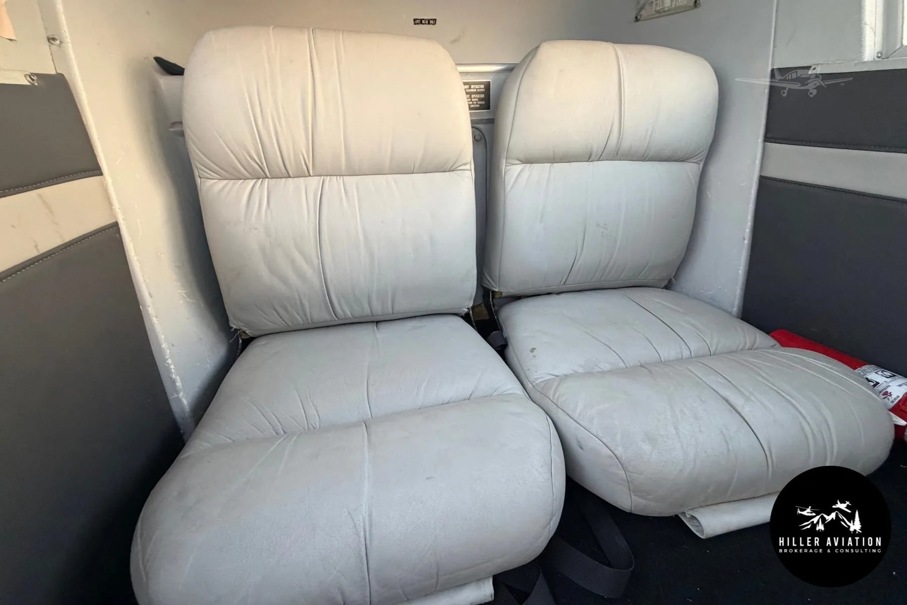 Cabin interior of a 1969 PIPER CHEROKEE 140.