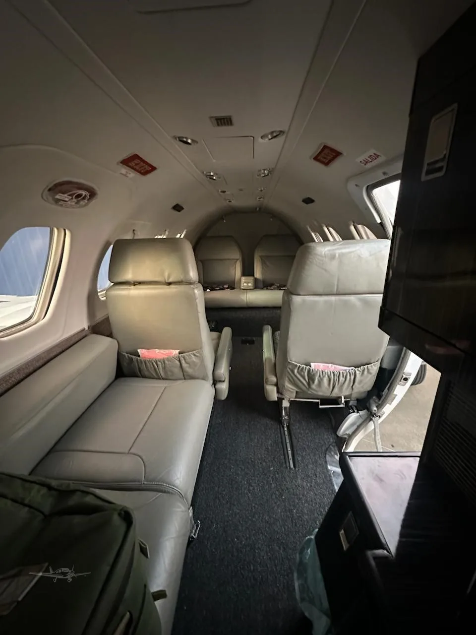 Cabin interior of a 1979 CESSNA CITATION ISP.