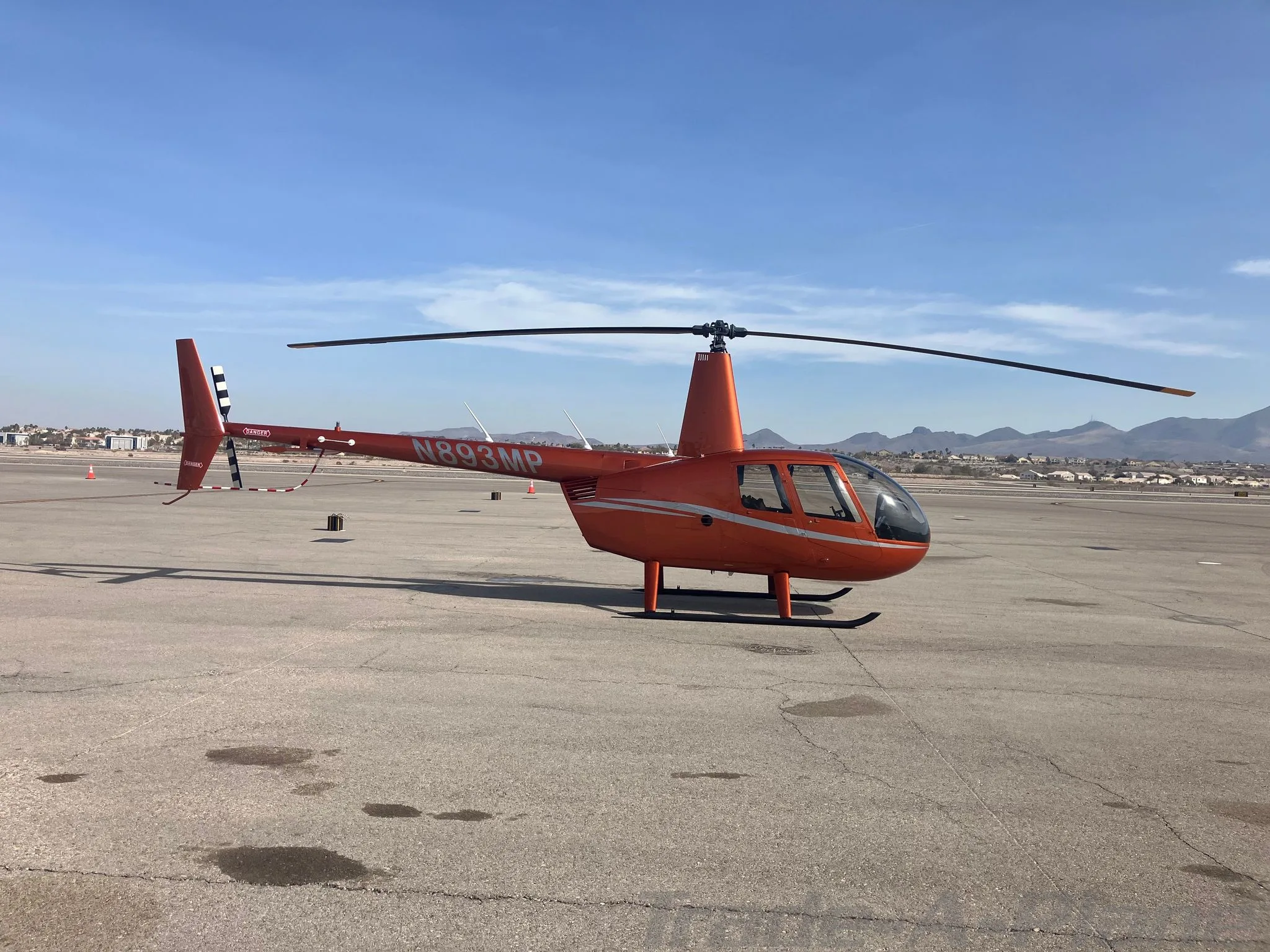 Exterior view of a 2025 ROBINSON R44 RAVEN II.