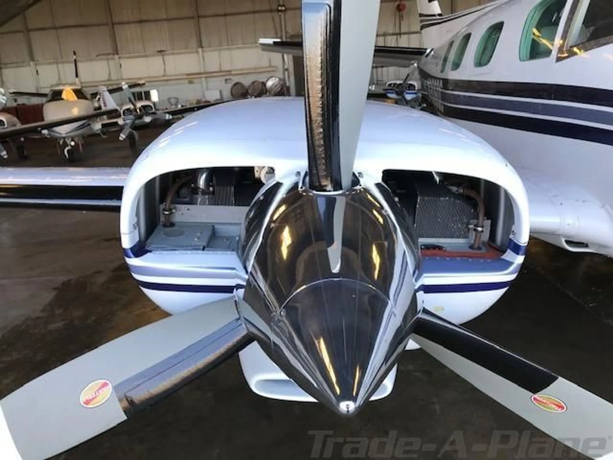 Exterior view of a 1972 BEECHCRAFT B60 DUKE, N306QC.