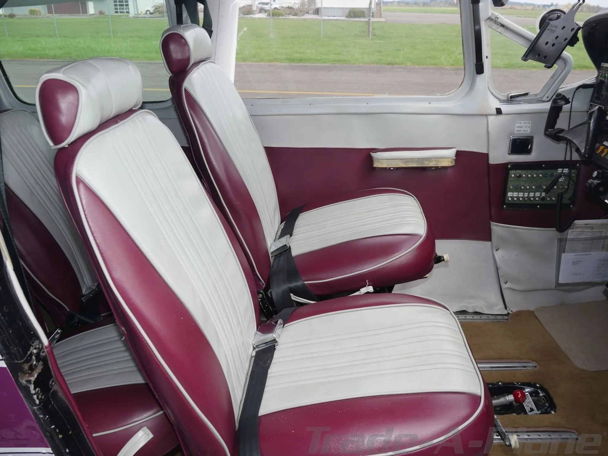 Cabin interior of a 1970 CESSNA 337E.