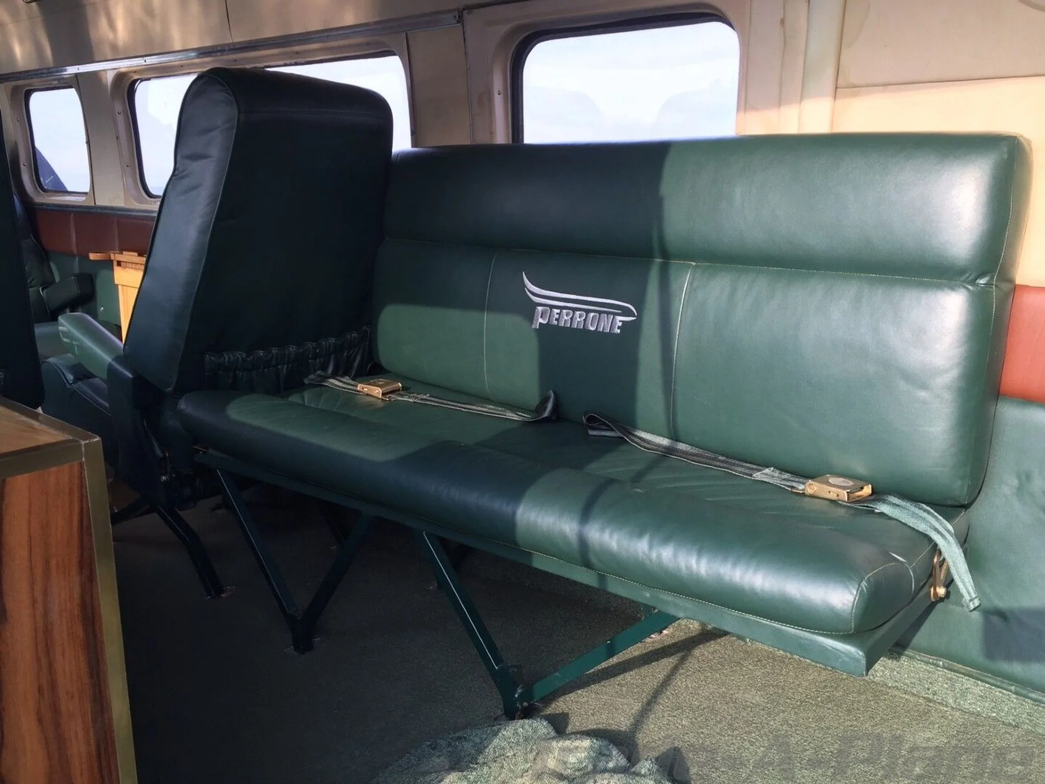 Cabin interior of a 1964 BEECHCRAFT H18.