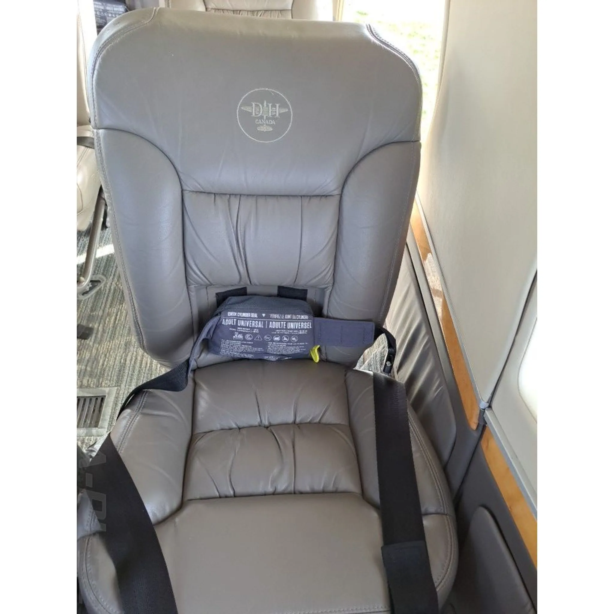 Cabin interior of a 1967 DEHAVILLAND DHC-2 MK III.
