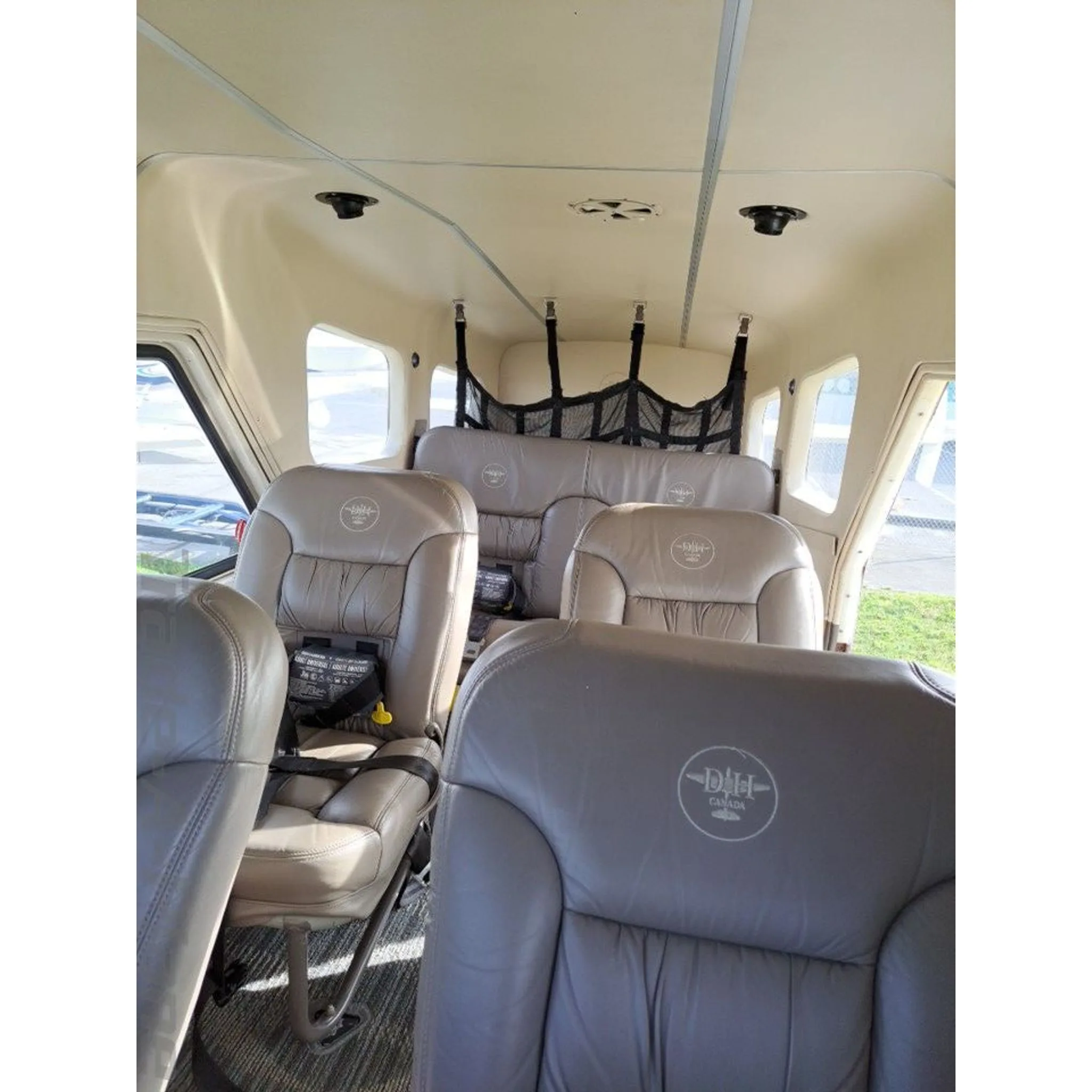 Cabin interior of a 1967 DEHAVILLAND DHC-2 MK III.