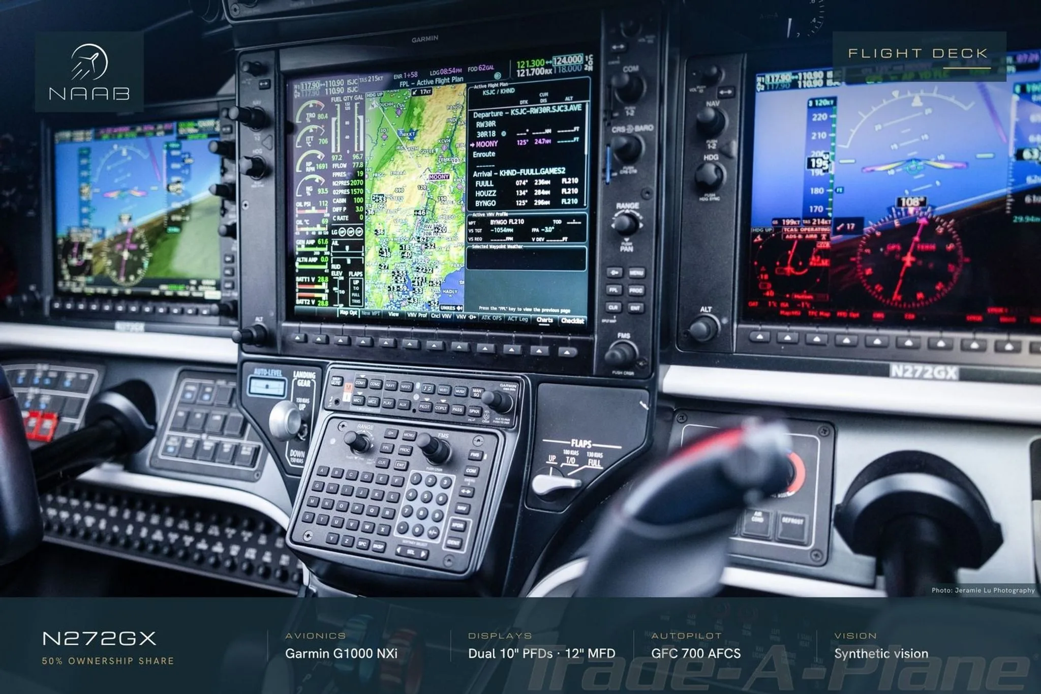 Avionics suite of a 2024 EPIC E1000.